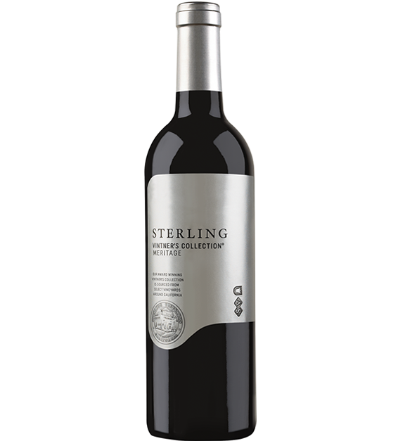 2018 Sterling Vineyards Vintner's Collection Red Blend Bottle Shot